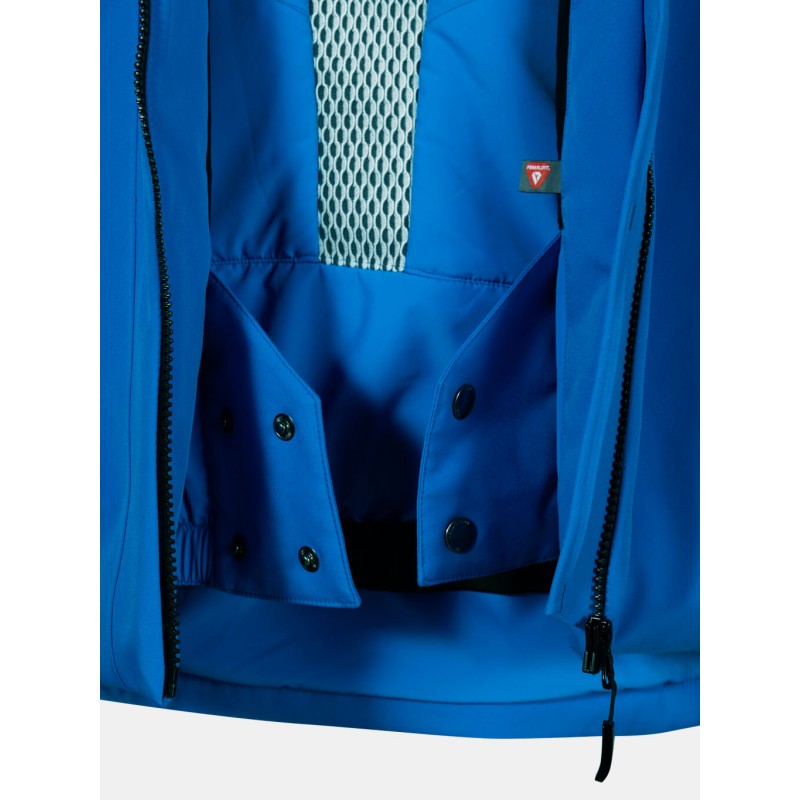 Tehnično napredna moška smučarska jakna Halti Vertica – vodoodporna, zračna in topla jakna z izolacijo Primaloft® in materialom DrymaxX®. Idealna za dinamično smučanje v vseh pogojih.