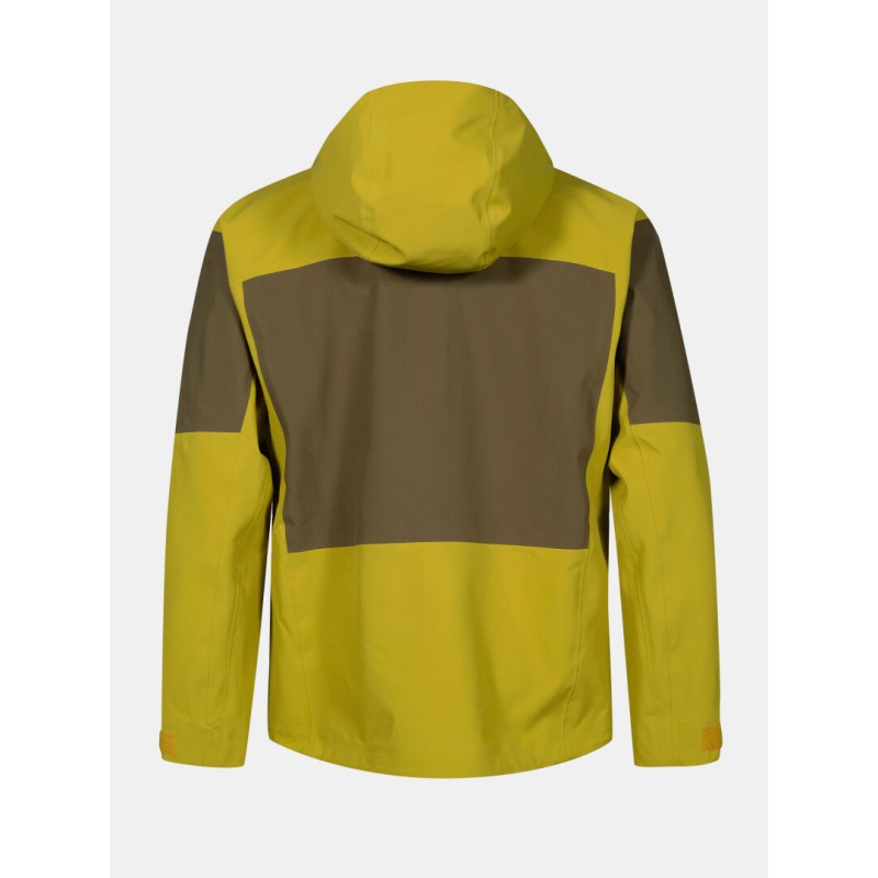 Halti Rizle 3L unisex smučarska jakna – 3-slojni DrymaxX® Nano material, vodoodpornost 25.000 mm, Primaloft® Thermo Fleece paneli in PFC-free obdelava. Tehnično vrhunska jakna za zahtevne smučarje.