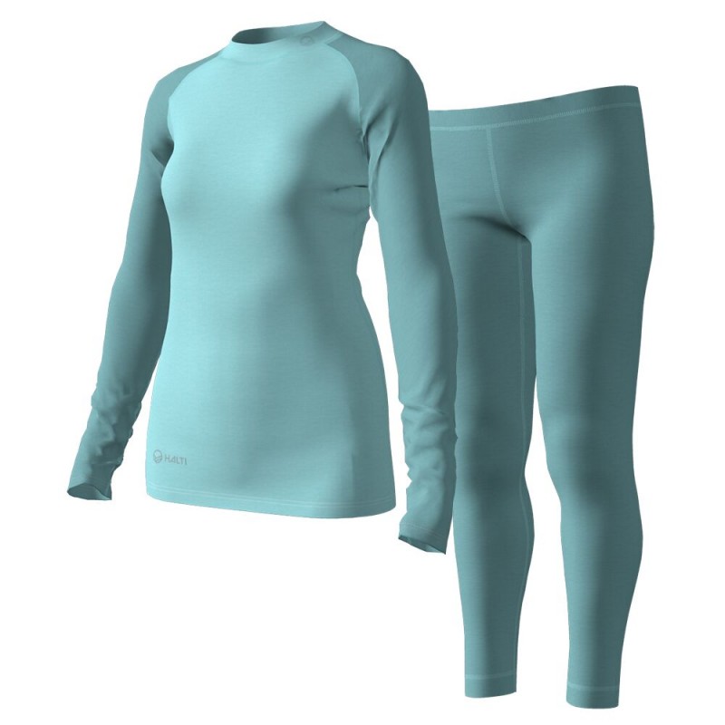 Women's Ski Underwear HALTI Neva W Merino Layer Set