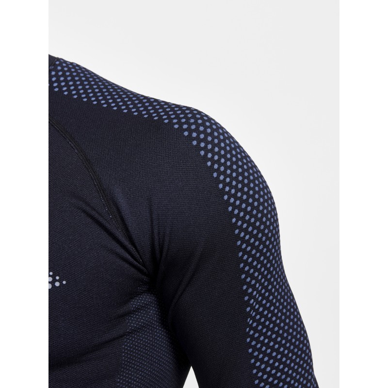 Moška termo majica Craft Warm Intensity za intenzivne športne aktivnosti v mrazu. Odlično odvaja vlago, hitro suši in greje. Športno perilo AS Sport Outlet.