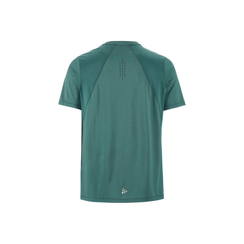 Kakovostna moška športna majica CRAFT za tek, fitness in trening. Zračna, hitro sušeča in udobna za aktivne. Na voljo v AS Sport Outlet.