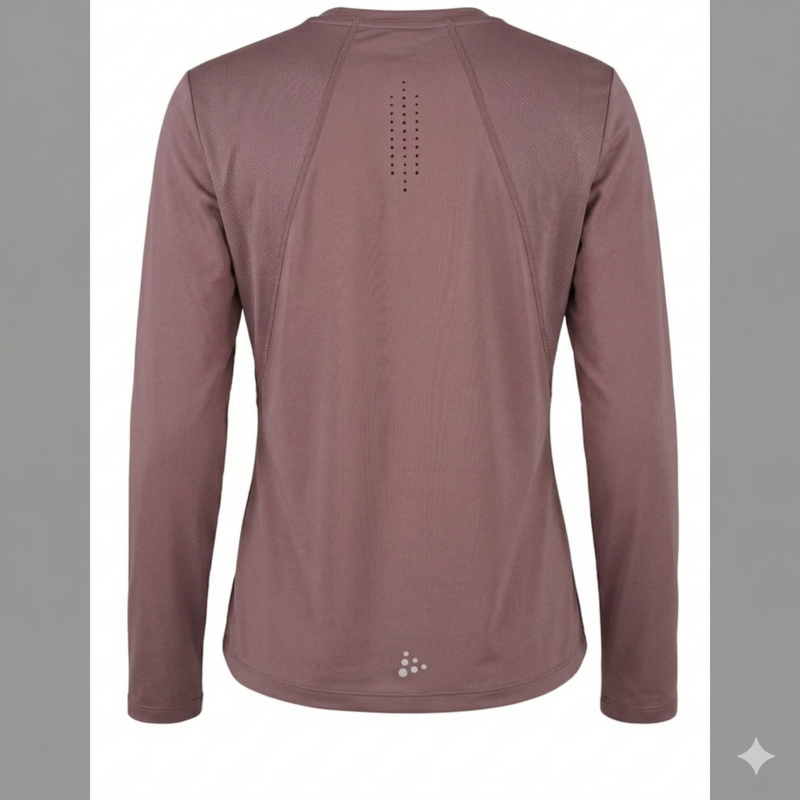 Kakovostna ženska majica za tek CRAFT z dolgimi rokavi. Odlično odvaja vlago in nudi maksimalno udobje pri športu. Kupite v AS Sport Outlet.