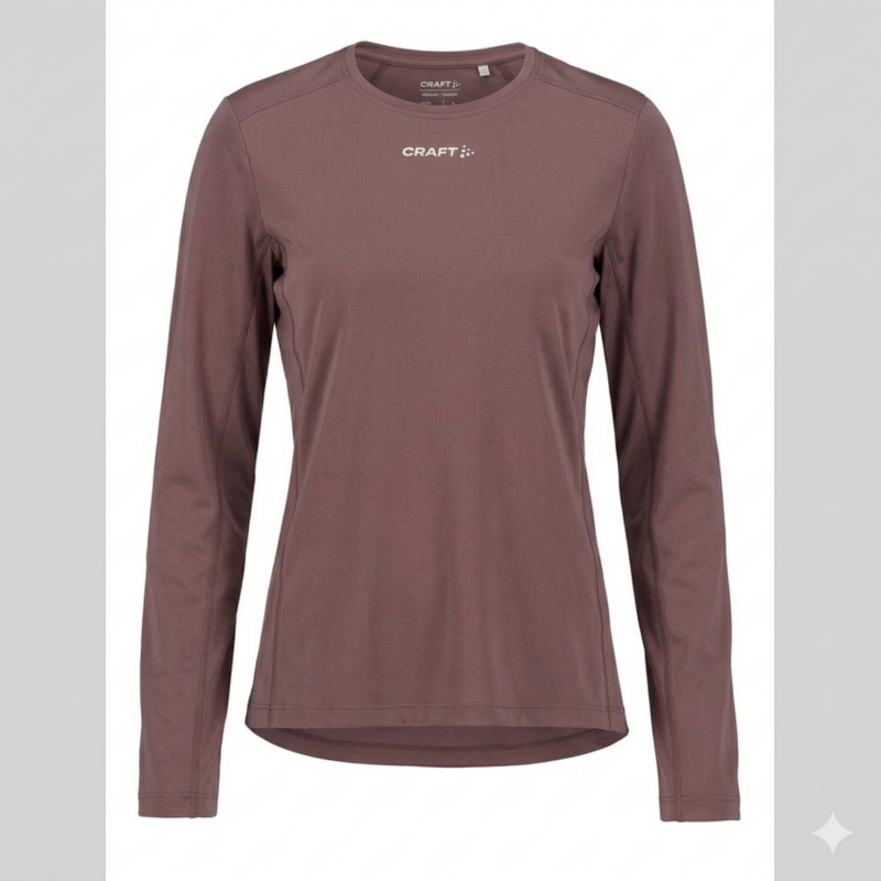 Kakovostna ženska majica za tek CRAFT z dolgimi rokavi. Odlično odvaja vlago in nudi maksimalno udobje pri športu. Kupite v AS Sport Outlet.