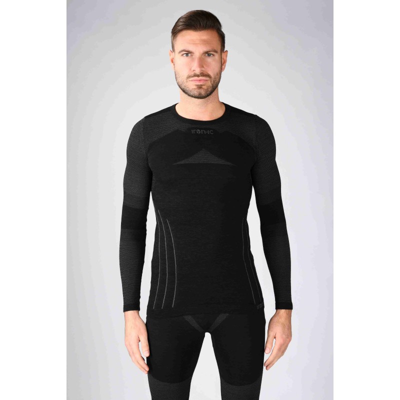 Merino men's t-shirt Ir-onic