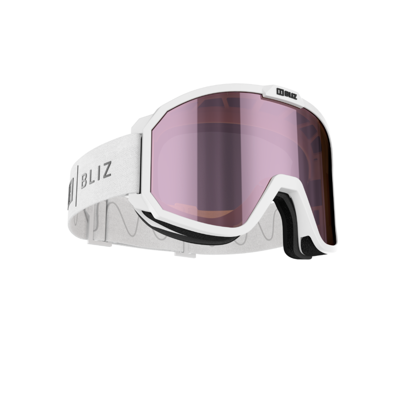 BLIZ GOGGLES RAVE WHITE M12 Ski Goggles