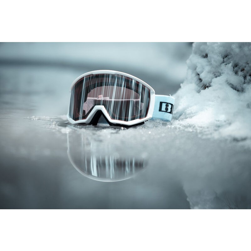 BLIZ GOGGLES SPARK WHITE Ski Goggles