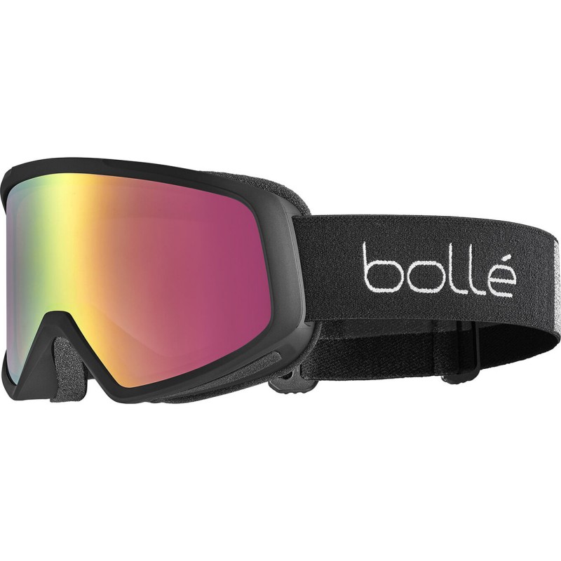 BEDROCK PLUS BLACK MATTE ROSE GOLD Ski Goggles
