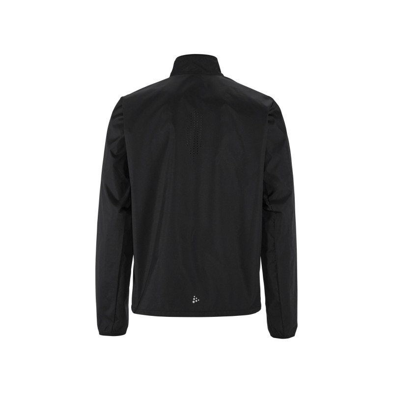 Kakovostna moška tekaška jakna CRAFT – zaščita pred vetrom, odlična zračnost in udobje pri športu. Popolna za tek. Kupite v AS Sport Outlet.