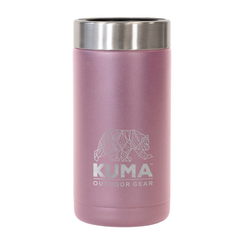 The KUMA can holder in purple is excellent for keeping drinks cold. Useful as a drink cup, ideal for picnics, sports events, and leisure time.