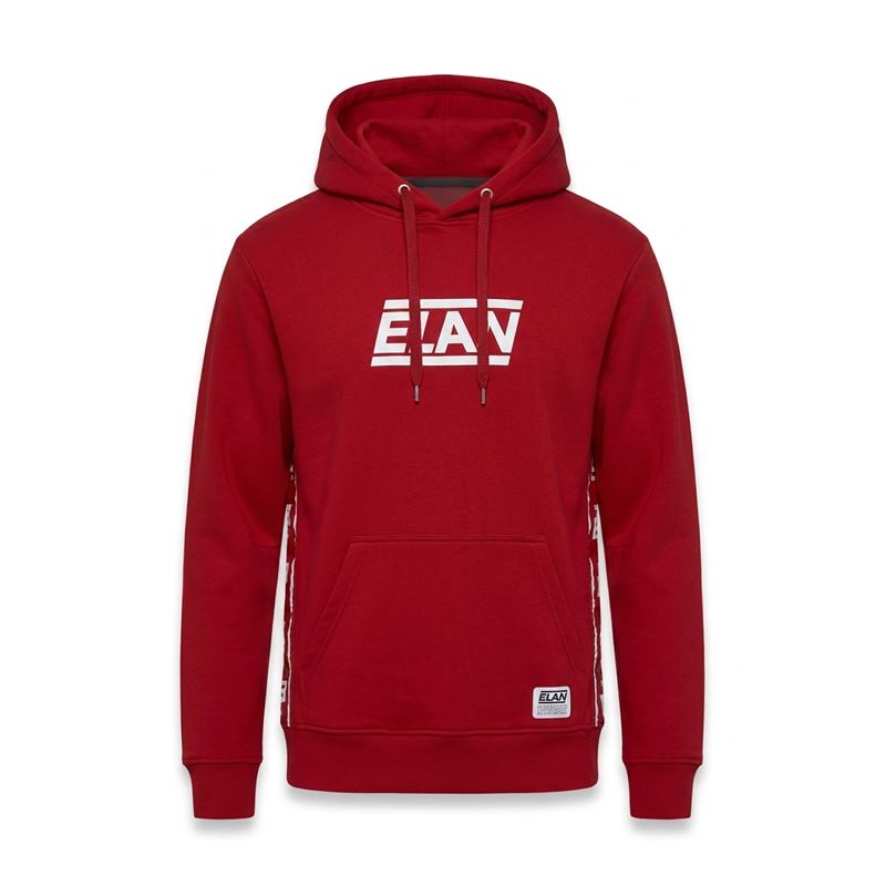 Ženski pulover ELAN W HOODIE RETRO RED