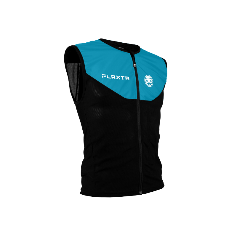 Otroška zaščita za hrbet FLAXTA Behold Junior nudi popolno varnost, zračnost in udobje za mlade smučarje in deskarje. Certificirano po EN1621-2.