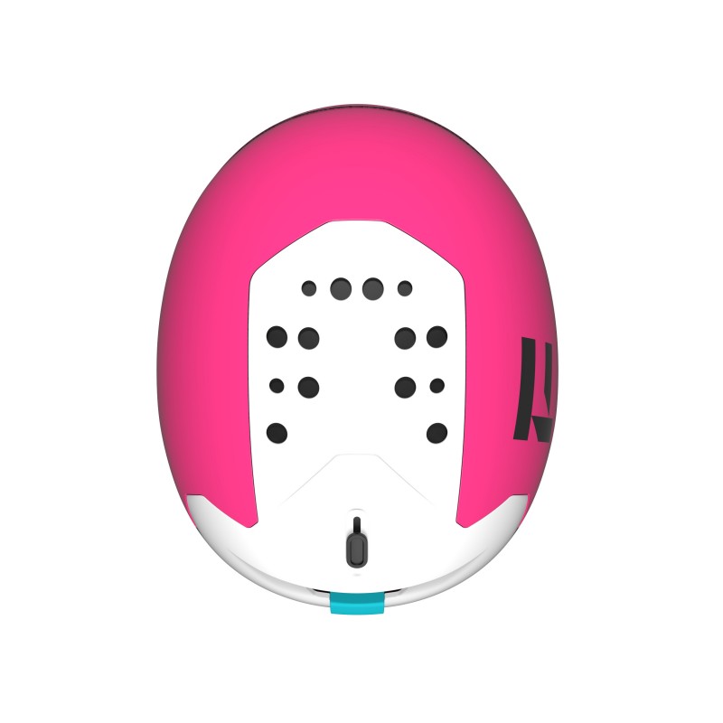 Flaxta Deep Space Junior modra – varna, lahka otroška smučarska čelada z MIPS zaščito, recikliranim EPS jedrom, magnetno zaponko in nastavljivim prezračevanjem.