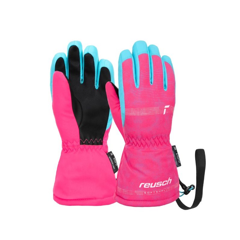 Children's Ski Gloves REUSCH MAXI R-TEX® PINK