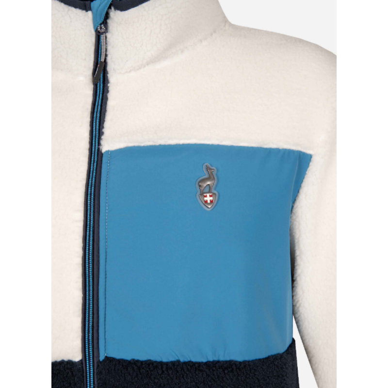 Moška jopica AULP VOGUE HOMME Sherpa je zasnovana za maksimalno toplino, udobje in sodoben videz. Izdelana je iz mehke sherpa tkanine, ki spominja na ovčjo volno, nudi odlično izolacijo in prijeten občutek na koži.