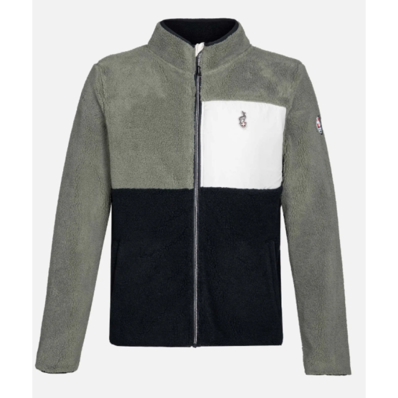 Moška jopica AULP VOGUE HOMME Sherpa je zasnovana za maksimalno toplino, udobje in sodoben videz. Izdelana je iz mehke sherpa tkanine, ki spominja na ovčjo volno, nudi odlično izolacijo in prijeten občutek na koži.