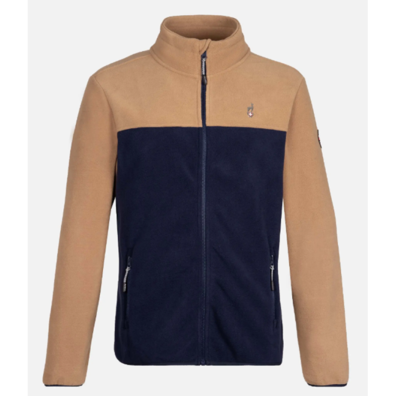 Moška flis jopica AULP VOLVI HOMME je odlična izbira za hladnejše dni, saj združuje toploto, udobje in športno eleganco. Izdelana je iz mehke in lahke polarnoflis tkanine, ki zagotavlja prijetno toploto, hkrati pa omogoča dobro zračnost.