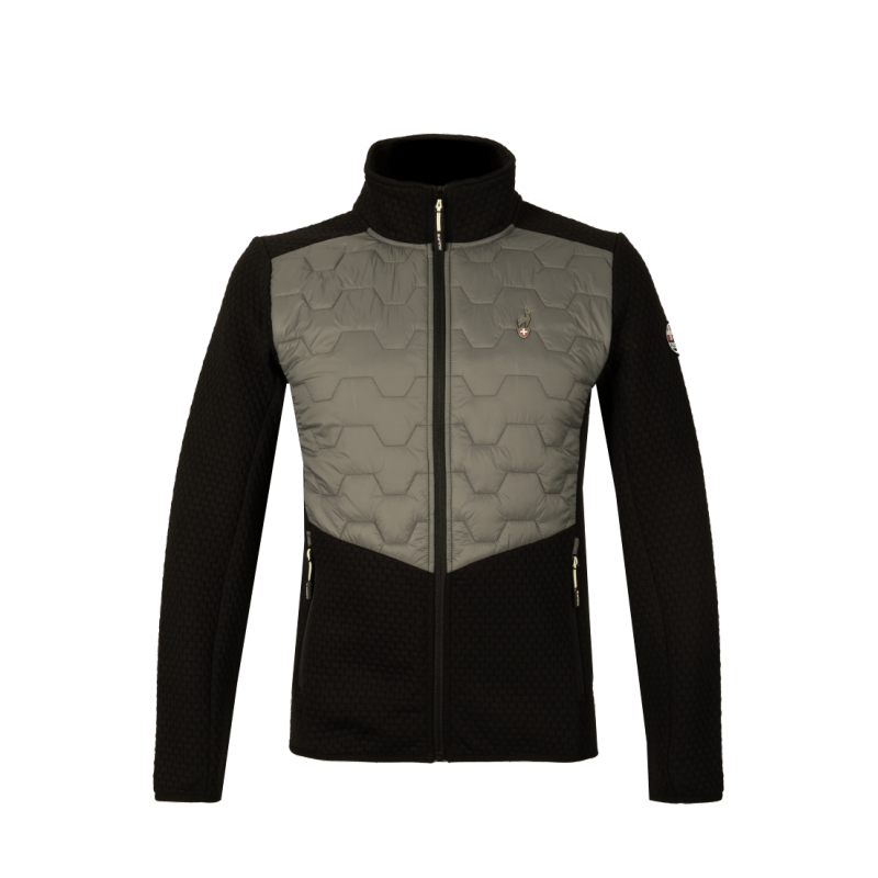 Odkrij moško hibridno jopico AULP CHAUN BARK – izjemno lahko, elastično in vodoodbojno jopico, popolno za pohodništvo in mestne dni. Mehka French terry tkanina, sodoben kroj in priročni žepi na zadrgo. Udobje in zaščita v enem kosu! 