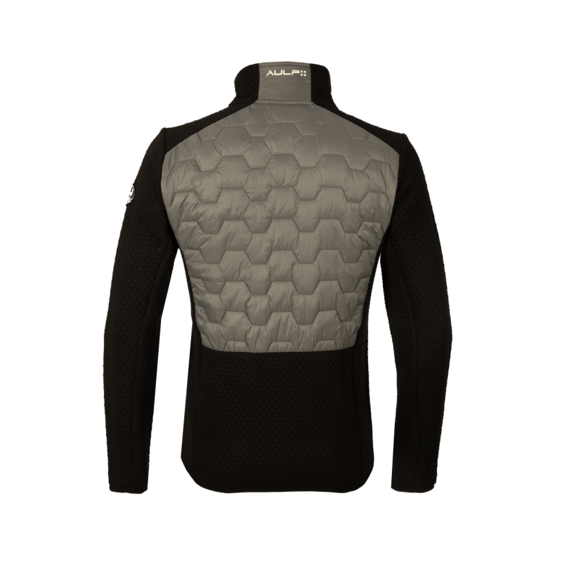 Odkrij moško hibridno jopico AULP CHAUN BARK – izjemno lahko, elastično in vodoodbojno jopico, popolno za pohodništvo in mestne dni. Mehka French terry tkanina, sodoben kroj in priročni žepi na zadrgo. Udobje in zaščita v enem kosu! 