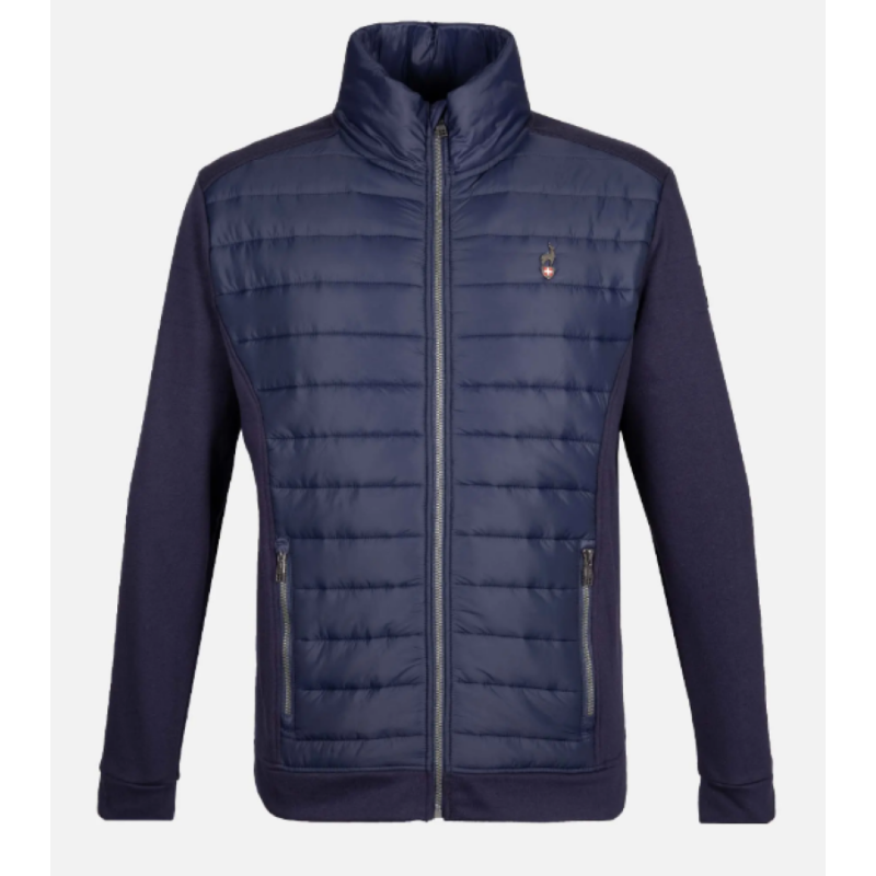 Moška hibridna jopica AULP TELIX HOMME SECONDE COUCHE HYBRIDE je lahka, raztegljiva in nepremočljiva, lahko nosite tako na pohodu kot tudi v mestu in vam nudi popolno zaščito. Izdelan je iz bombaža, ki nudi mehak in prijeten občutek na dotik.