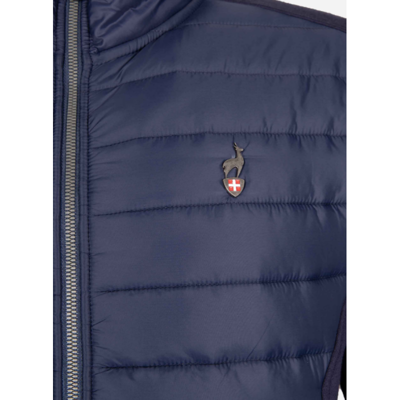 Moška hibridna jopica AULP TELIX HOMME SECONDE COUCHE HYBRIDE je lahka, raztegljiva in nepremočljiva, lahko nosite tako na pohodu kot tudi v mestu in vam nudi popolno zaščito. Izdelan je iz bombaža, ki nudi mehak in prijeten občutek na dotik.