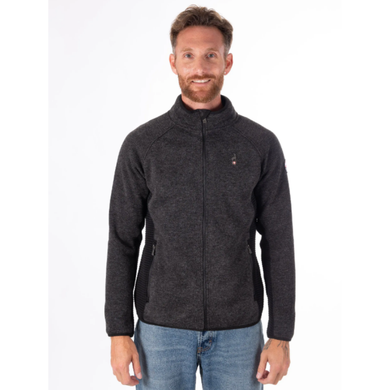 Moška jopica  AULP RONAL v elegantni antracitni barvi — topla, zračna in izjemno udobna jakna za vse vaše zunanje avanture. Zasnovana za smučanje, gorsko pohodništvo, treking in druge športne dejavnosti, ponuja odlično izolacijo brez zmanjšanja zračnosti