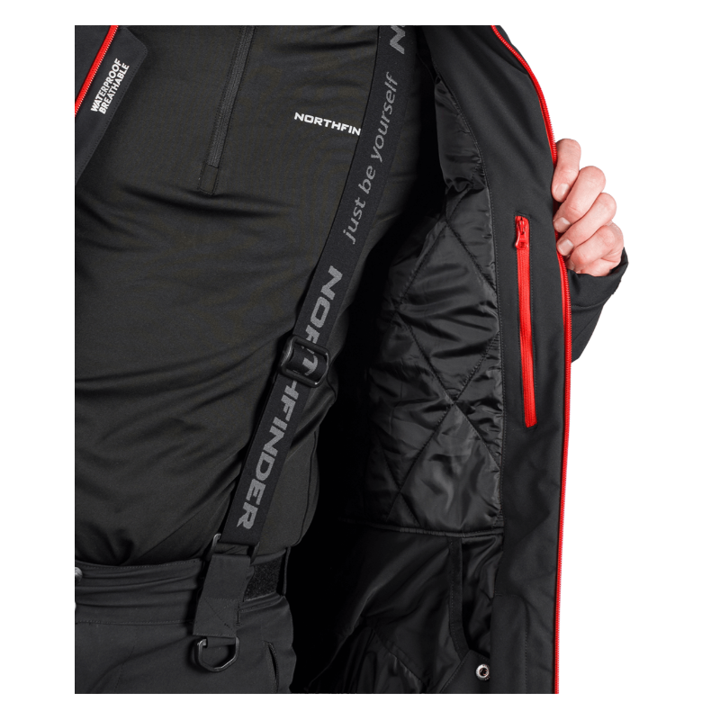 Moška smučarska jakna Northfinder Bartalan nudi vodni stolpec 10.000 mm, odlično toploto, zračnost in PFC-free zaščito. Popolna izbira za smučanje, turno smuko in hladne zimske dni. Najboljša kakovost po ugodni ceni — AS Sport Outlet.