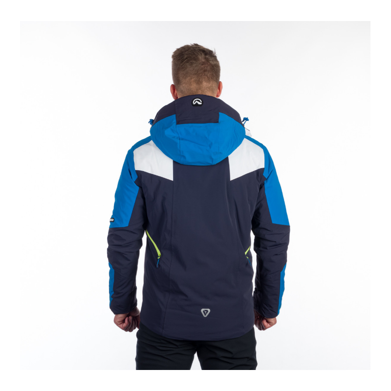 Moška smučarska jakna NORTHFINDER STEPHAN združuje 10K/10K vodoodporno zaščito, izolacijo PrimaLoft® Eco Black in RECCO® varnostni sistem. Popolna izbira za zahtevne smučarje, ki želijo toplino, udobje in varnost v vseh zimskih razmerah.