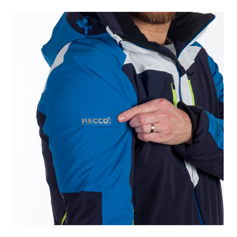 Moška smučarska jakna NORTHFINDER STEPHAN združuje 10K/10K vodoodporno zaščito, izolacijo PrimaLoft® Eco Black in RECCO® varnostni sistem. Popolna izbira za zahtevne smučarje, ki želijo toplino, udobje in varnost v vseh zimskih razmerah.