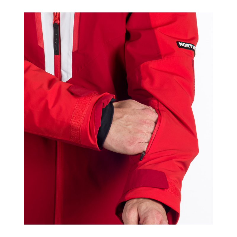 Moška smučarska jakna NORTHFINDER STEPHAN združuje 10K/10K vodoodporno zaščito, izolacijo PrimaLoft® Eco Black in RECCO® varnostni sistem. Popolna izbira za zahtevne smučarje, ki želijo toplino, udobje in varnost v vseh zimskih razmerah.