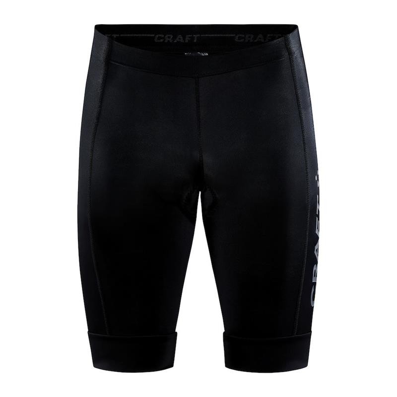 Men's CRAFT CORE ENDUR cycling shorts are elastic, soft, and ergonomic cycling shorts. Made from durable, technical fabric, they feature a wide elastic fabric with silicone prints at the leg ends to keep the shorts in place.