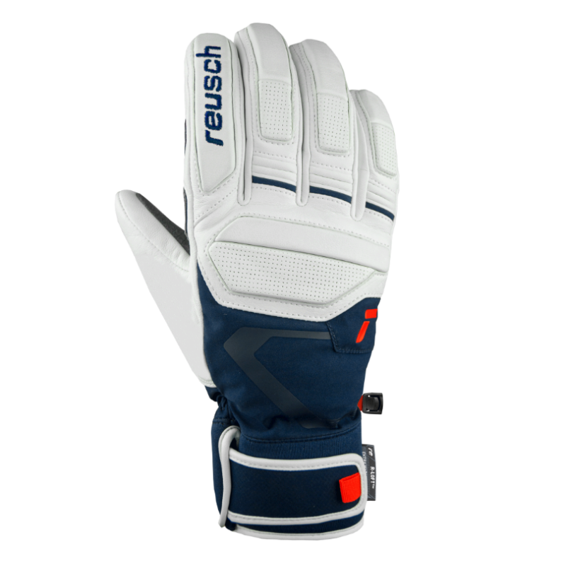 Odkrij izjemno zmogljivost in slog z moškimi smučarskimi rokavicami REUSCH ALEXIS PINTURAULT. Izdelane iz kozjega usnja z R-Loft™ izolacijo in SoftPlush podlogo nudijo toplino, oprijem in udobje profesionalne ravni.
