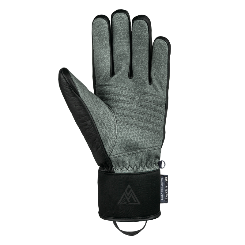 Reusch Marco Schwarz Signature – prestižne črne usnjene smučarske rokavice z R-LOFT™ izolacijo, karbonsko zaščito in popolnim oprijemom. Izberi profesionalno kakovost pri AS Sport Outlet.