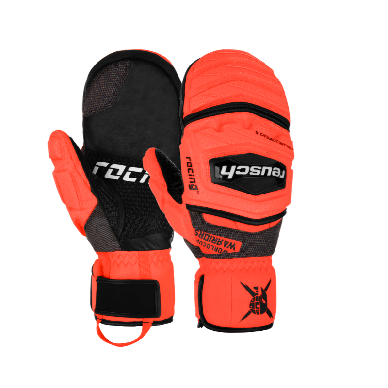 Reusch Worldcup Warrior GS Mitten – vrhunske tekmovalne rokavice iz usnja s PrimaLoft® Gold izolacijo, Kevlar zaščito in popolnim oprijemom. Za prave smučarske zmagovalce!