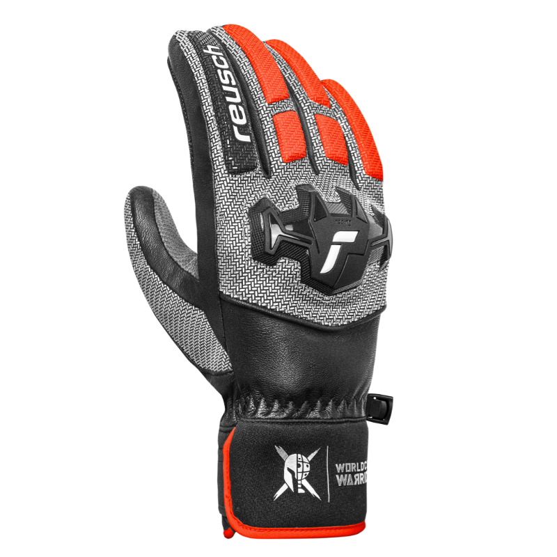 Moške smučarske rokavice REUSCH WORLDCUP WARRIOR TEAM zagotavljajo popolno zaščito, oprijem in toploto. Kozje usnje, TecFill™ izolacija in kompozitna zaščita členkov za profesionalne smučarje.