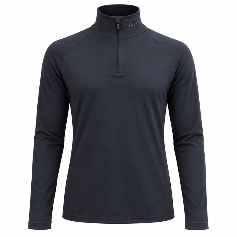 Moški puli z zadrgo REUSCH TURTLENECK TED DARK GREY