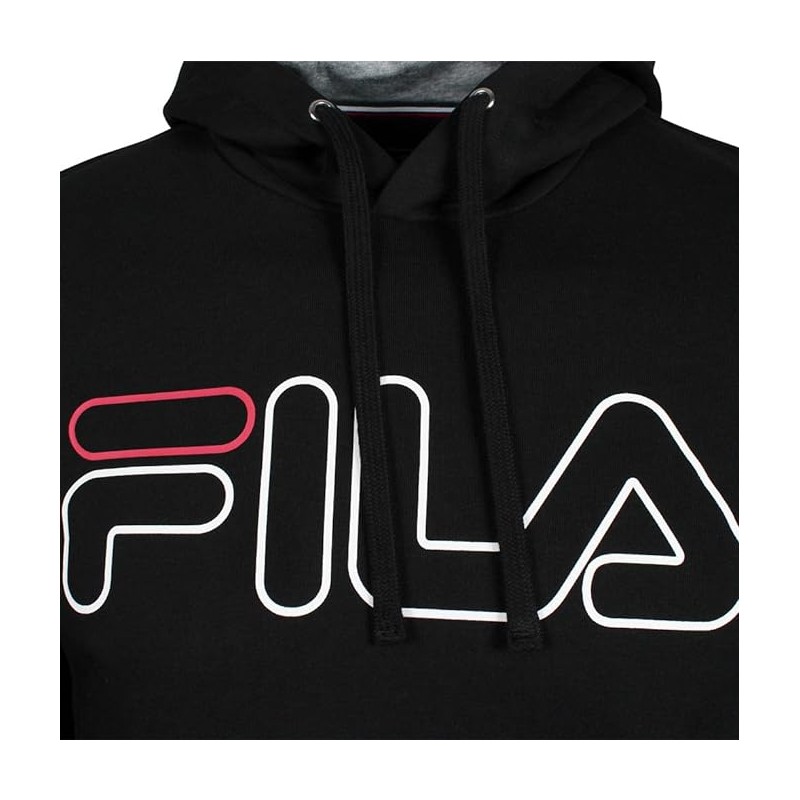 The Fila men's sweater is a comfortable and versatile piece suitable for everyday wear. It features a hood, making it even more functional for various weather conditions. Made from 80% cotton and 20% polyester, it ensures comfort and durability.