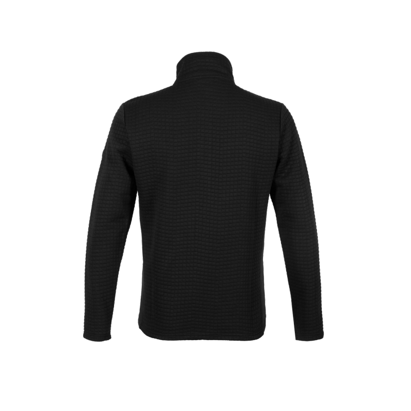 Moški midlayer AULP CRUIZ BLACK zagotavlja popolno toploto, izjemno svobodo gibanja in zračno jacquard pletivo. Odličen kot srednji sloj za smučanje ali outdoor aktivnosti. Odkrij udobje in performance v AS Sport Outlet.