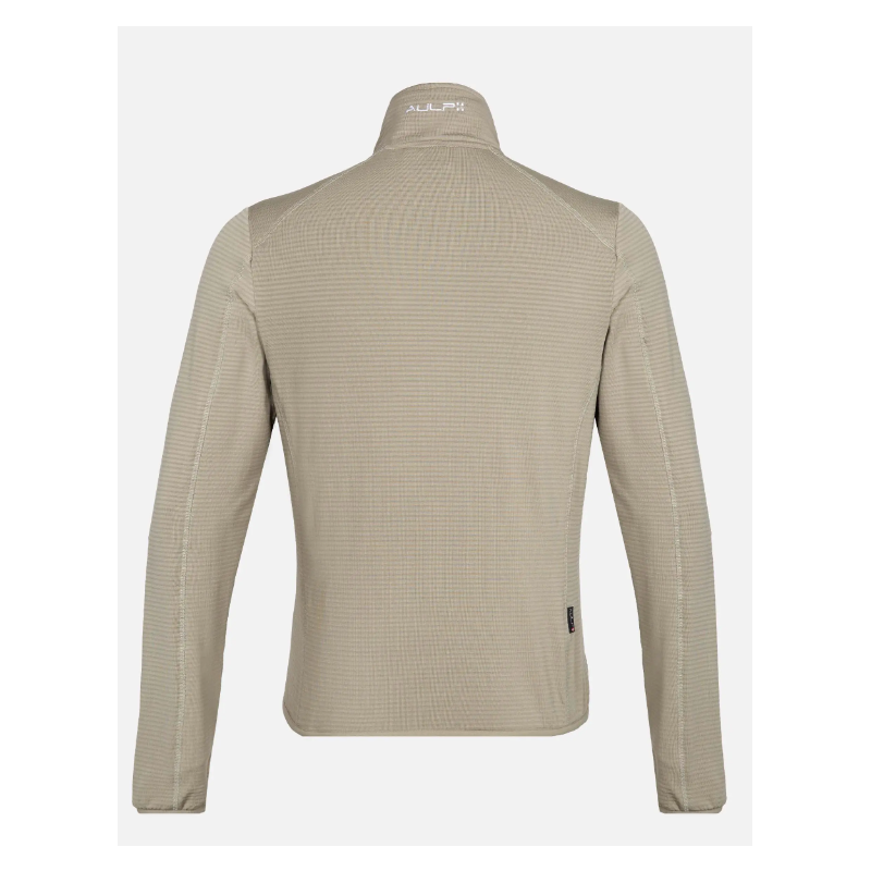 Lahek moški midlayer AULP Tobey Light v kaki barvi nudi toploto, zračnost in udobje za pohodništvo, šport in prosti čas. Odlična izbira za vse sezone.