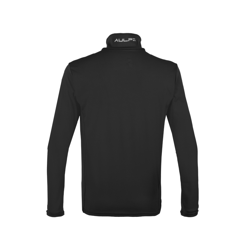 AULP COREY BLACK moški tehnični puli – izjemna toplota, elastičnost in udobje za smučanje in outdoor aktivnosti. Naroči zdaj v AS Sport Outlet!