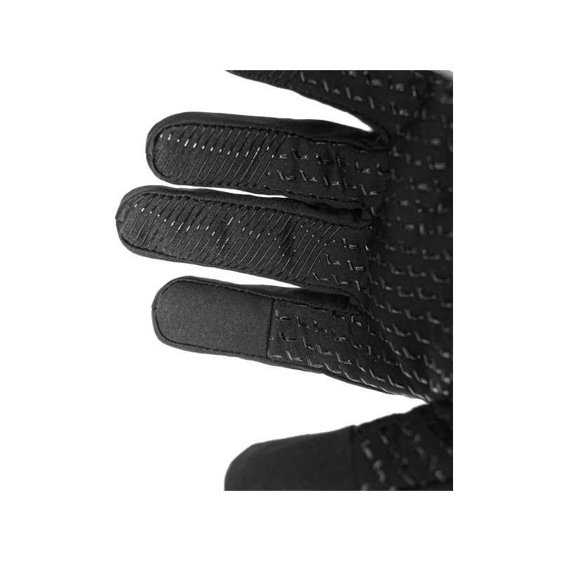 Te rokavice so zasnovane za udobje in zaščito pred vremenskimi vplivi ter omogočajo uporabo na zaslonih na dotik, kar jih naredi idealne za dejavnosti na prostem v hladnih in mokrih razmerah.