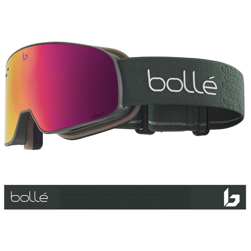 BOLLE NEVADA SMALL LIGHTEST FOREST MATTE VOLT Ski Goggles