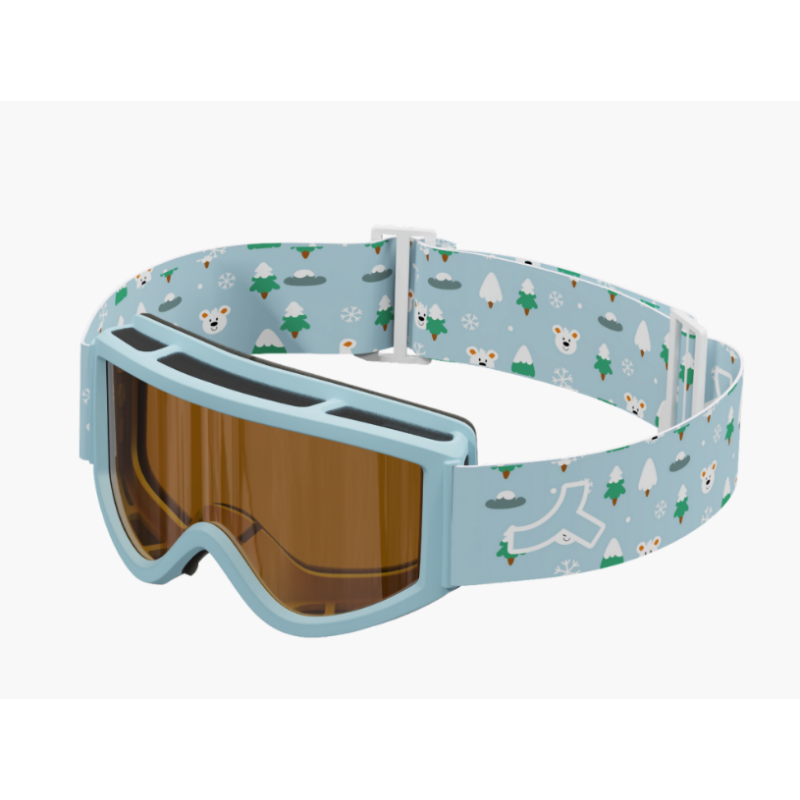 Otroška smučarska očala TRIPOINT 108 Limpopo v modri barvi nudijo udobno prileganje, zanesljivo zaščito in lečo kategorije 2. Idealna začetniška očala za varno in zabavno smučanje.