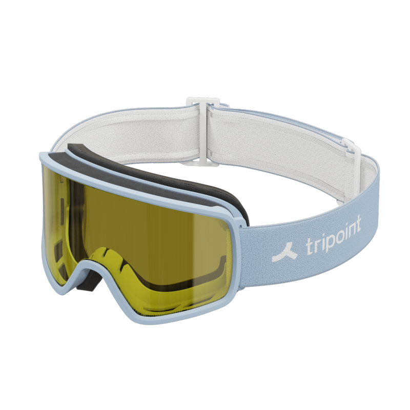 Otroška smučarska očala TRIPOINT 113 z dvojno anti-fog lečo, 3-slojno peno in silikonskim trakom za varen oprijem. Jasna vidljivost in udobje za male smučarje – AS Sport Outlet.