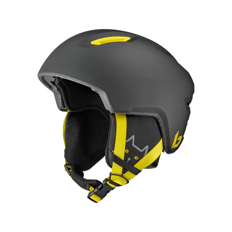 Otroška smučarska čelada BOLLE ATMOS YOUTH Black Cats Matte zagotavlja odlično razmerje med ceno in kakovostjo, saj združuje visoko stopnjo varnosti s tehnologijo Avid progressive EPS. 