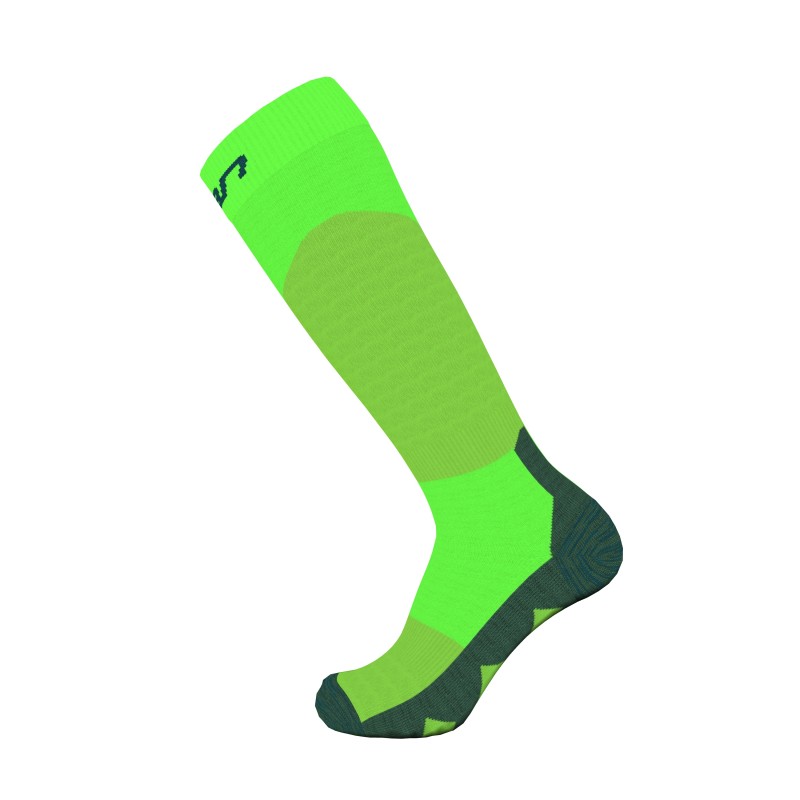 Otroške smučarske nogavice ELAN ALL MOUNTAIN JUNIOR —v kompletu 2 para za otroke v zeleni barvi.  Popolne za smučanje in igranje na snegu.