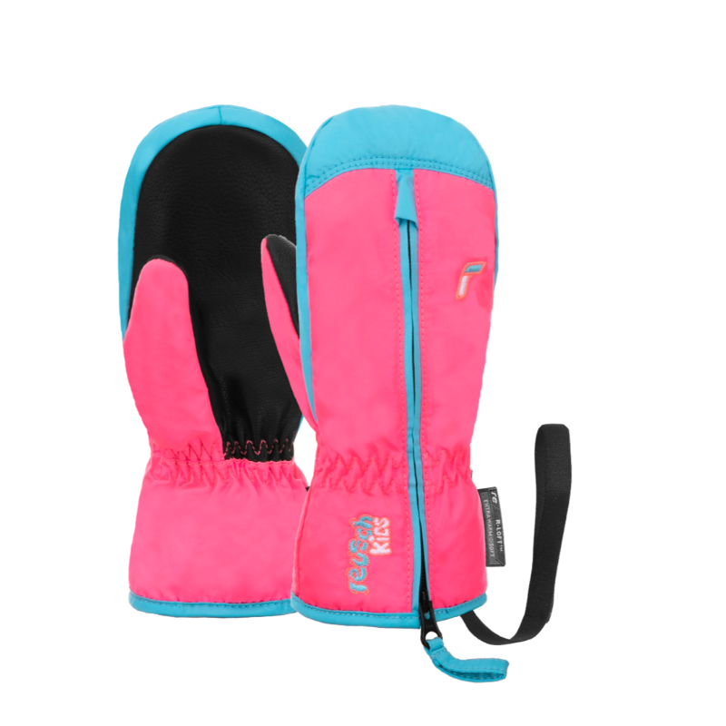 Otroške rokavice Reusch Ben Mitten – tople, mehke in izjemno udobne rokavice z dolgo zadrgo za enostavno oblačenje. Vodoodbojne in tople zahvaljujoč R-LOFT™ izolaciji. Na voljo v AS Sport Outlet!