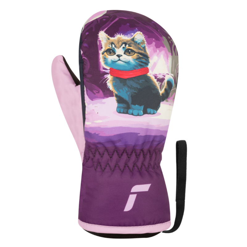 Prikupne otroške smučarske rokavice Reusch Scottie Mitten z muckom. Tople, vodoodbojne in udobne palčnike za brezskrbno igro na snegu. AS Sport Outlet.