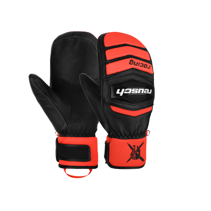 Otroške smučarske rokavice Reusch Worldcup Warrior GS Mitten – vrhunske usnjene rokavice z R-LOFT™ izolacijo, ki nudijo toploto, zaščito in profesionalno kakovost za mlade tekmovalce. Na voljo v AS Sport Outlet!