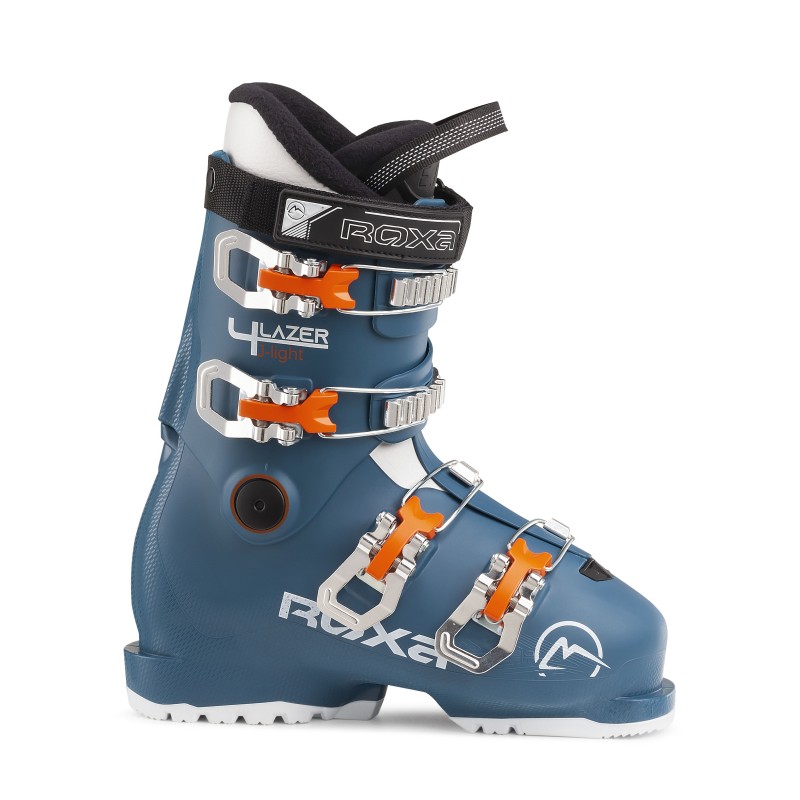 Children's ski boots ROXA LAZER 4 - ALPINE are designed for young skiers who want to enjoy skiing in style and comfort.