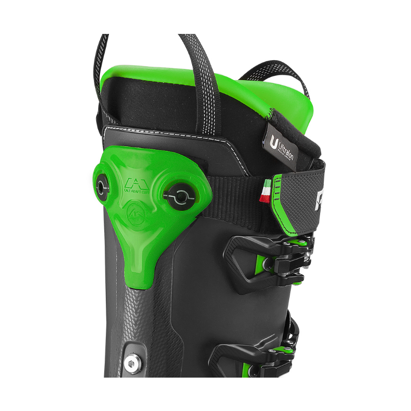 The ROXA RFIT PRO 100 men's ski boots are designed for athletic skiers at the All Mountain level who seek comfort and control in a boot that will comfortably fit a wide range of foot shapes.